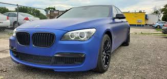 Matte Metallic Vinyl Wrap